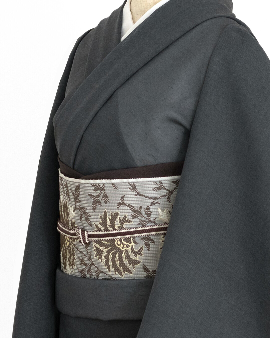 「生絹平織」着尺と織楽浅野の帯