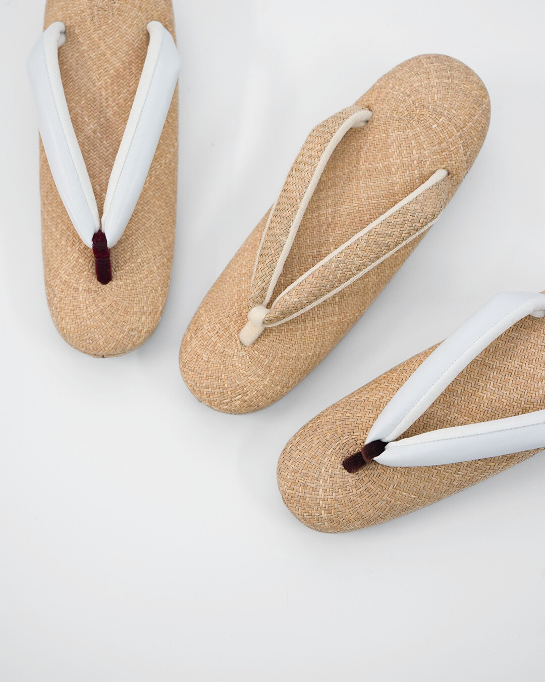 和小物さくら「パナマ草履」×デュプイのレザー鼻緒